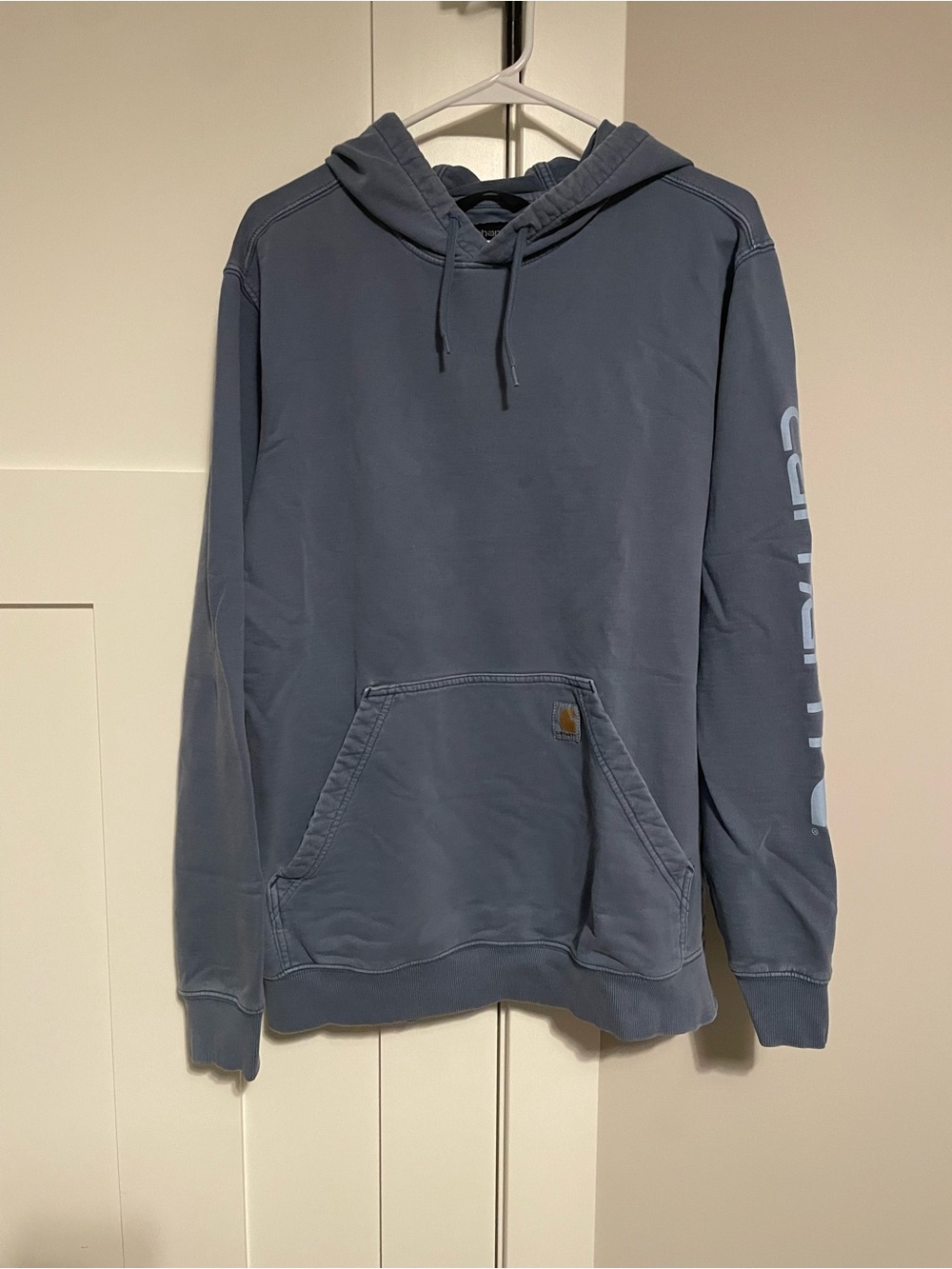 Carhartt Hooded Pullover Sweatshirt in Slate Blue-Grey